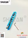Shuzan cerradura de puerta de acero inoxidable personalizada accesorios bisagras hidráulicas cerradura de puerta antirrobo tirador de puerta central cerradura de cierre cerradura de puerta de vidrio especial para oficina Item Picture